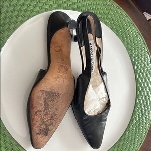Manolo Blahnik Classic Black Heels